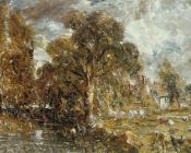 约翰 康斯特布尔 : Constable, John oil painting